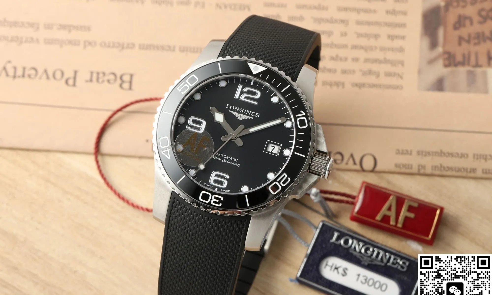 AF Factory Longines Concas L3.780.4.56.9 1:1 Best Edition Replica Watch